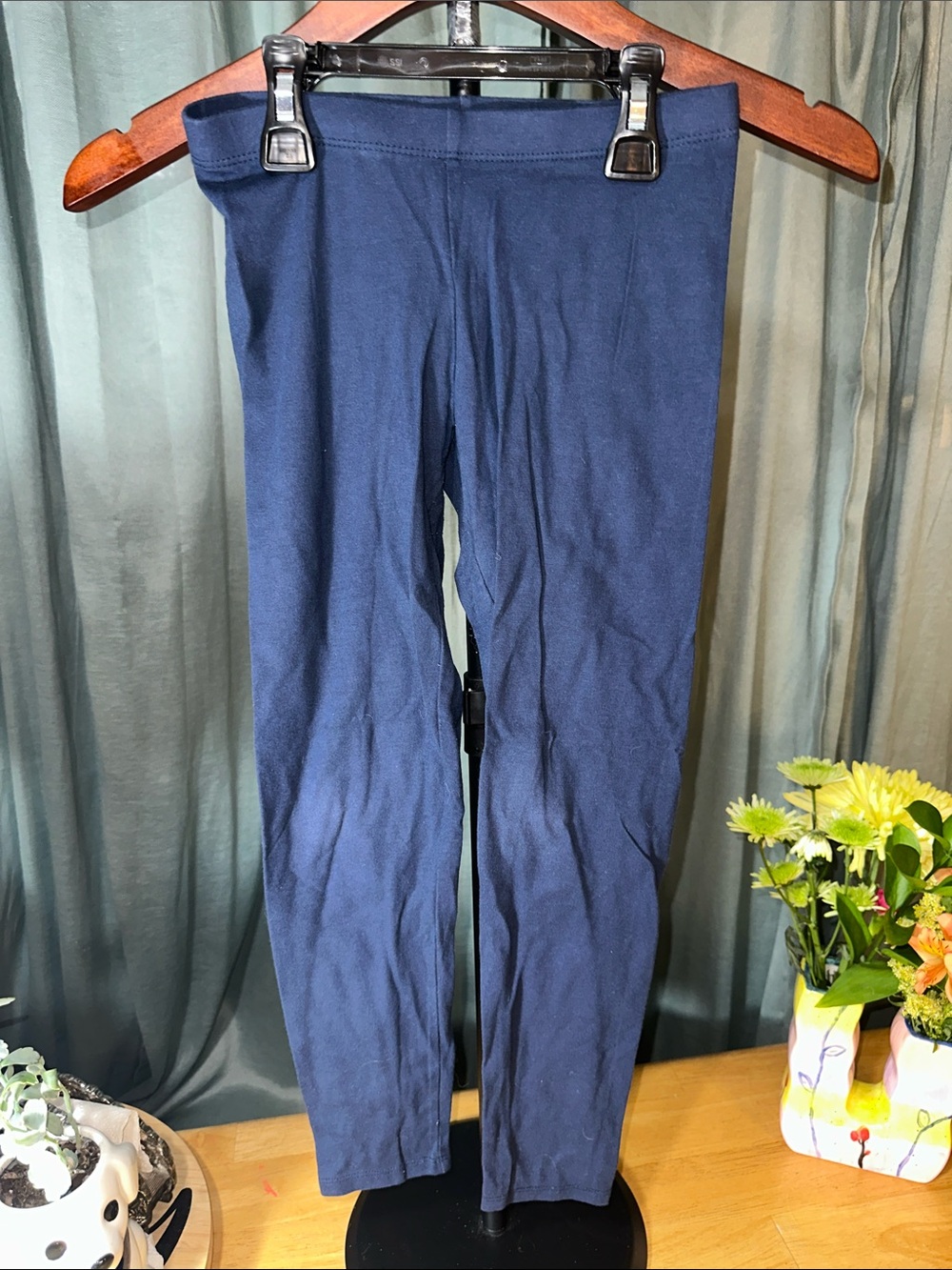 Member's Mark Navy Blue Kids' Leggings - M (7/8) B309